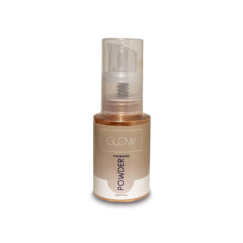 A bottle of serum is shown on the side.